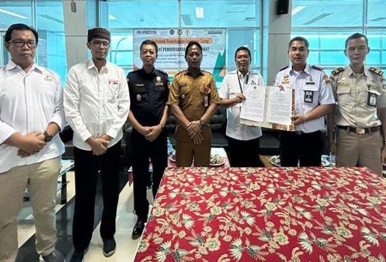 Politeknik Penerbangan Indonesia Curug dan UPBU Kalimarau Bangun Inovasi di Kabupaten Berau