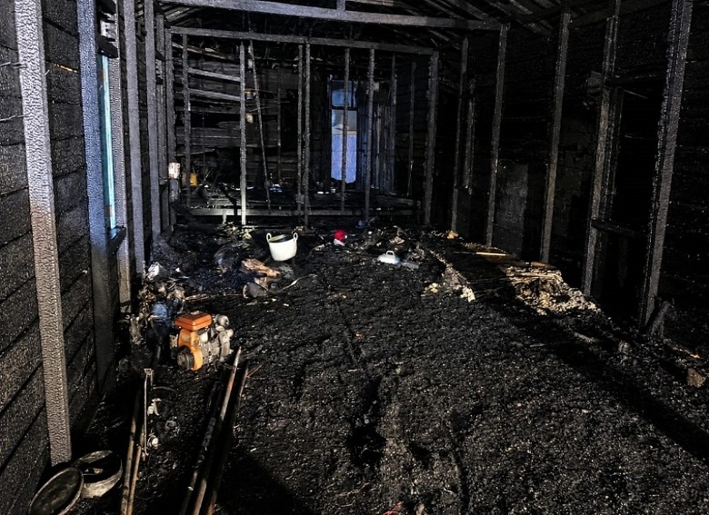 Rumah Warga Muara Siran Ludes Terbakar, Akses Sulit jadi Kendala Penanganan