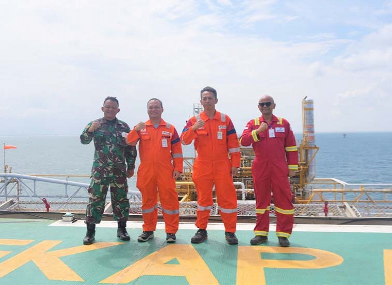 Danlanal Balikpapan Tinjau Fasilitas Bekapai, PHM Perkuat Sinergi Pengamanan Obvitnas