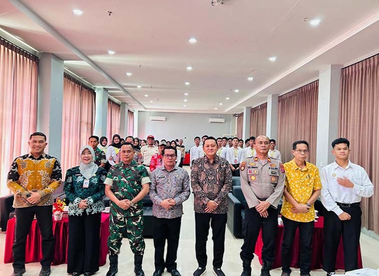 Pemkab Berau Gembleng Paskibraka dan DPPI Sambut Indonesia Emas 2045