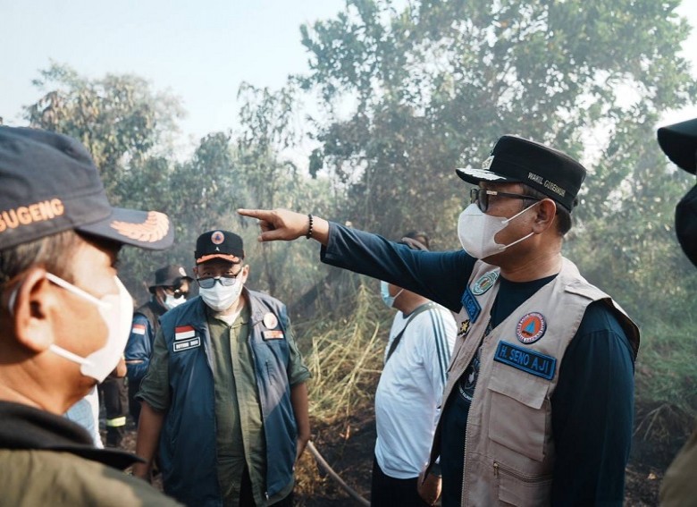 Wagub Kaltim Minta Masyarakat Hentikan Pembakaran Lahan