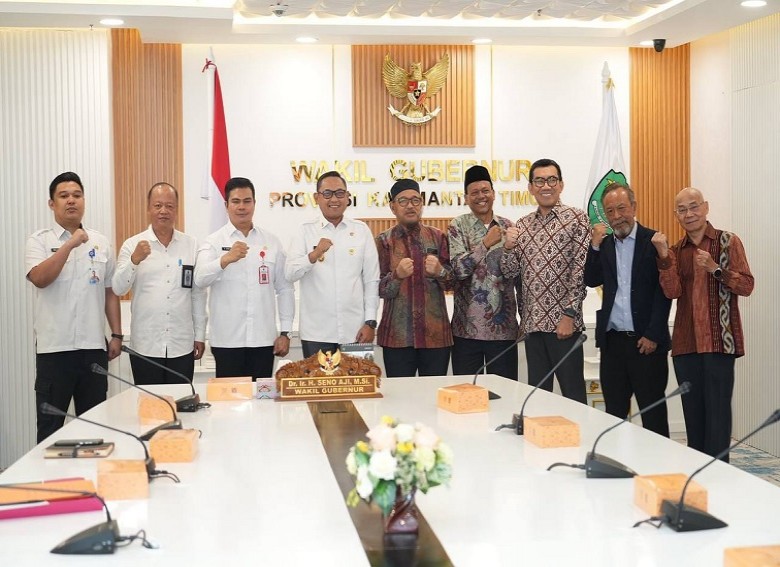 Wagub Seno Sambut Upland Resources Jajaki Potensi Migas di Kaltim