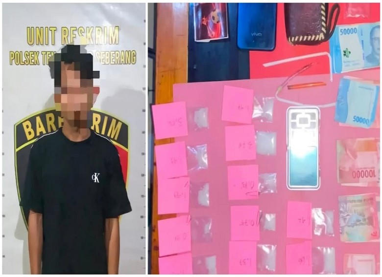 Unit Reskrim Polsek Tenggarong Seberang Bongkar Dugaan Peredaran Sabu di Desa Kerta Buana