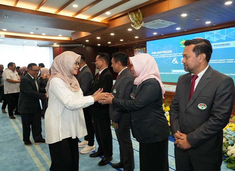 Sekda Sri Hadiri Pelantikan Pengurus  ARSADA Kaltim