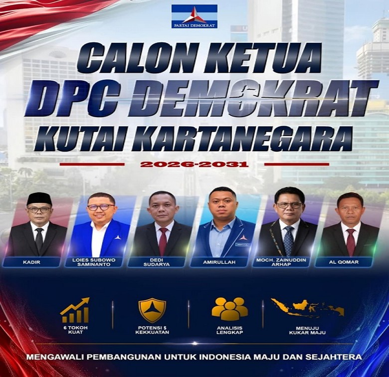 Bursa Calon Ketua DPC Demokrat Kukar Kian Ramai