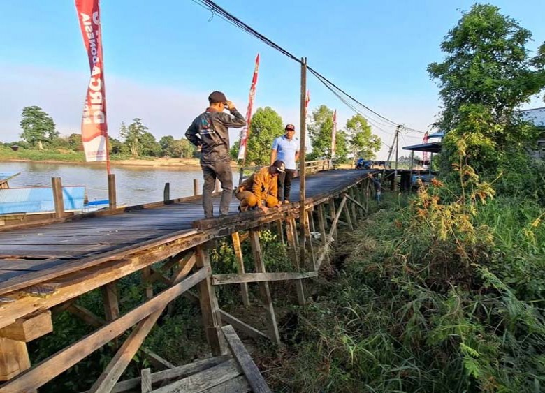 Kekeringan Mulai Picu Retakan Tanah, Muara Muntai Waspadai Bencana Longsor