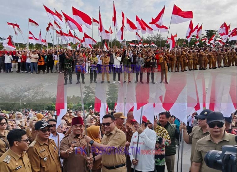 Kukar Targetkan 500 Ribu Bendera Merah Putih Berkibar hingga Pelosok Desa