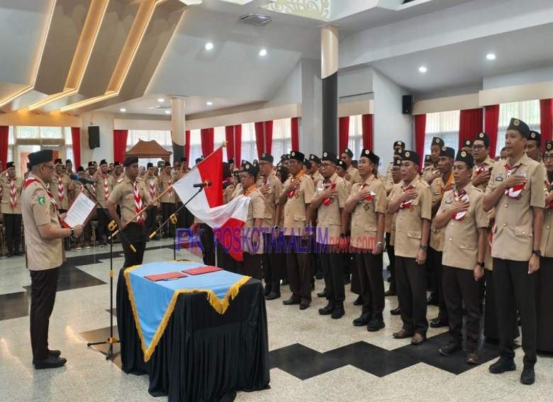 Pengurus Kwarcab Pramuka Kukar Diminta Perkuat Pembinaan hingga Tingkat Gugus Depan