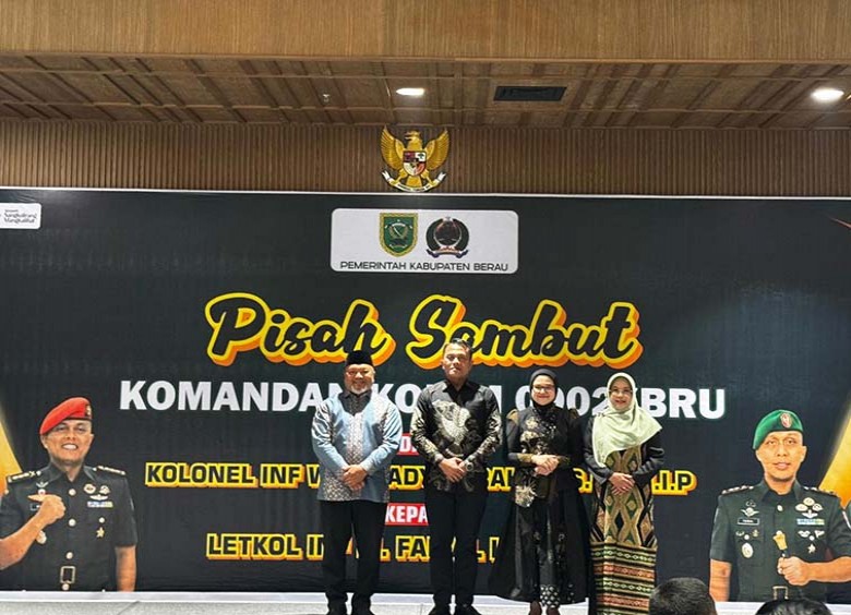 Pisah Sambut Dandim 0902/Berau Jadi Momentum Perkuat Sinergi TNI dan Pemkab