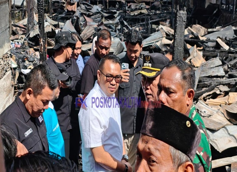 Korban Kebakaran Kelurahan Baru Tenggarong Dipastikan Dapat Bantuan Pemulihan Rumah hingga Dokumen