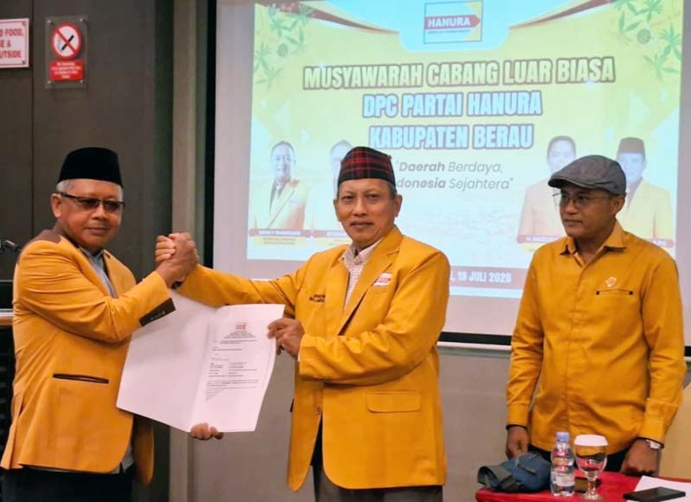 Agus Wahyudi Nahkodai Partai Hanura Berau : Siap Perkuat Konsolidasi dan Hadapi Agenda Politik Mendatang