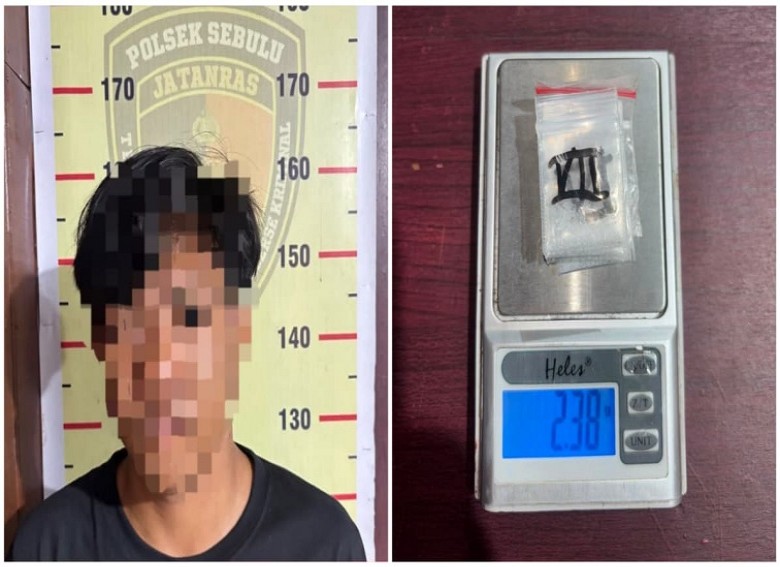 Terduga Pengedar Sabu di Sebulu Diringkus Polisi